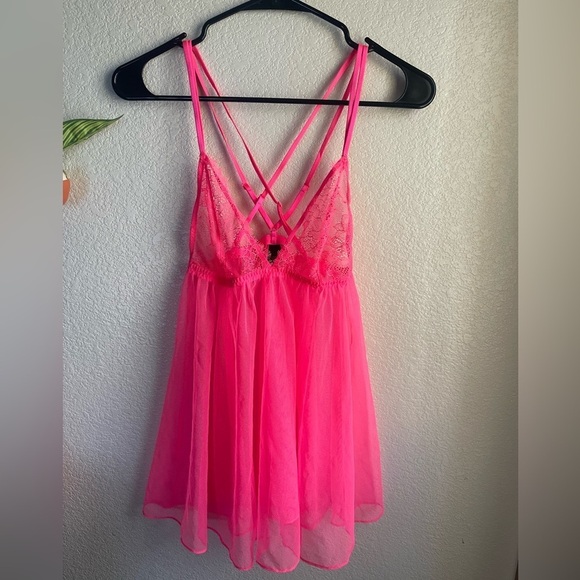Victoria secret lace baby doll Victoria secret lace baby doll